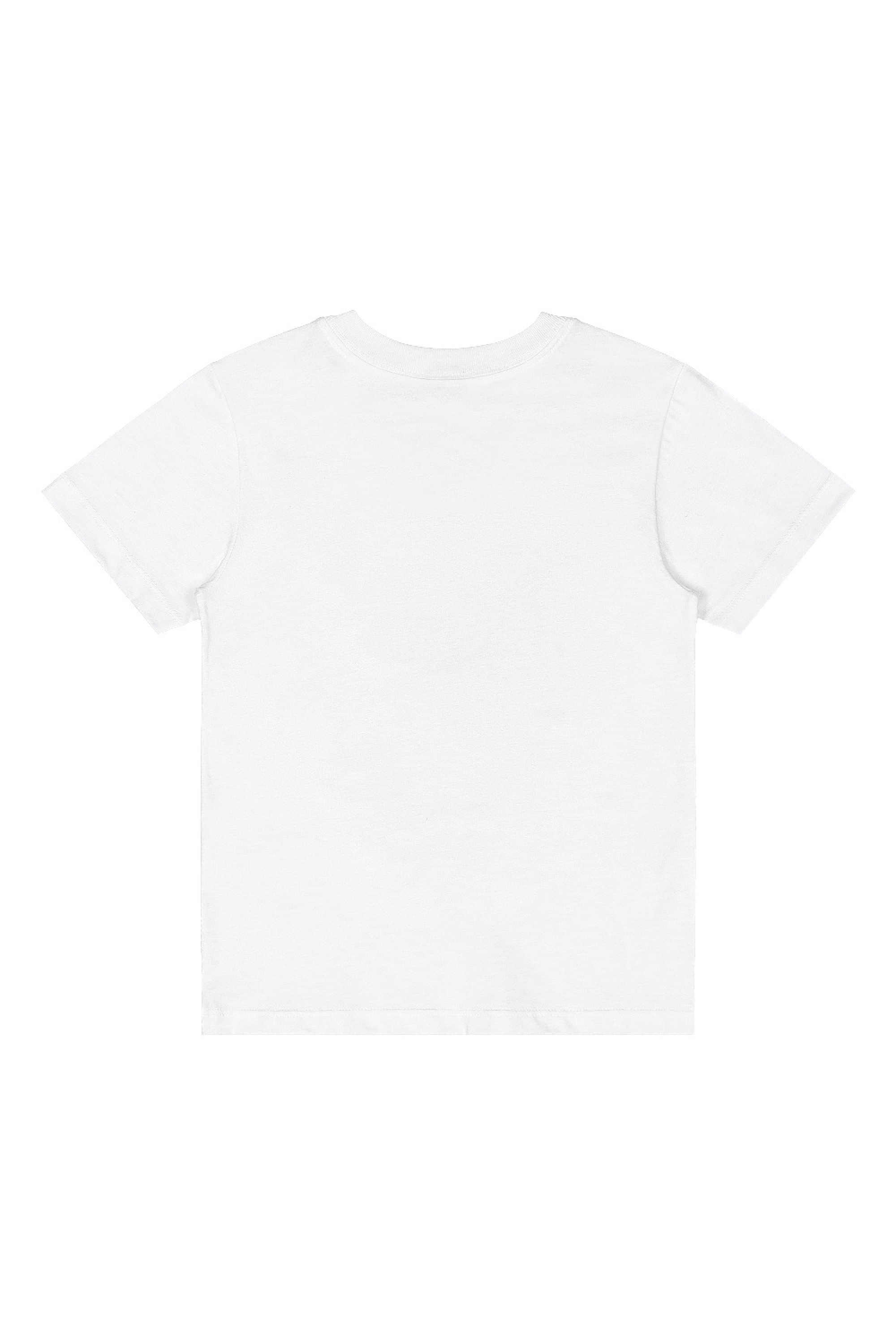 Camiseta Infantil Unissex com Kit de Canetinhas para Pintar (Branco) Quimby - Imagem 15